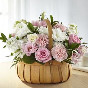 Always Graceful Basket Flower Bouquet