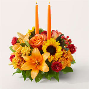Grateful Centerpiece Flower Bouquet