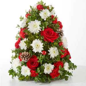 Let It Snow Tree Flower Bouquet