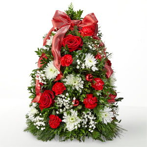 Make It Merry Tree Flower Bouquet