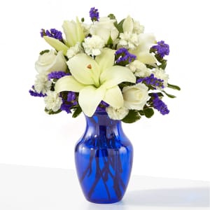 Sapphire Rush Bouquet Flower Bouquet