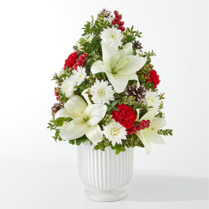 Festive Moments Tree Flower Bouquet