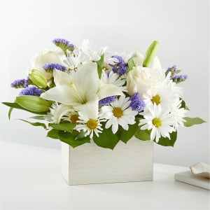 Beyond Blue Box Bouquet Flower Bouquet