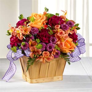 New Dream Basket Flower Bouquet