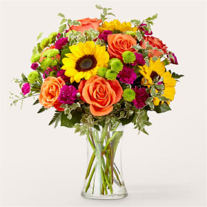 Warmth & Light Bouquet Flower Bouquet