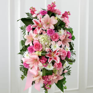 Comforting Standing Spray Flower Bouquet
