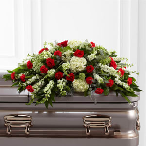 Sincerity Casket Spray Flower Bouquet