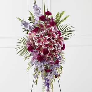 Tender Touch Standing Spray Flower Bouquet