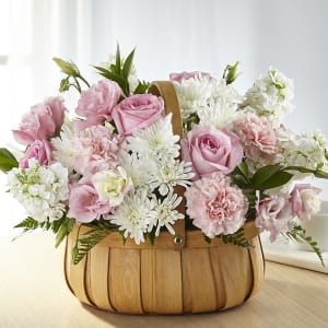 Always Graceful Basket Flower Bouquet