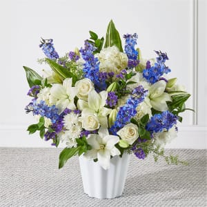 Take Comfort Floor Basket Flower Bouquet