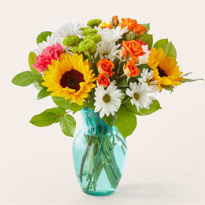 Sun-drenched Blooms Bouquet Flower Bouquet