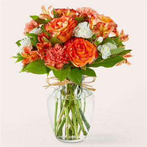 Apricot Glow Bouquet Flower Bouquet