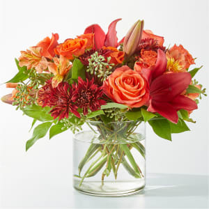 Crimson Leaves Bouquet Flower Bouquet