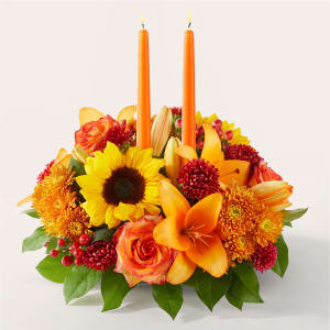 Grateful Centerpiece Flower Bouquet