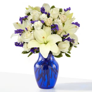 Sapphire Rush Bouquet Flower Bouquet