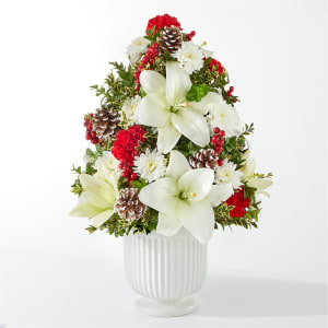 Festive Moments Tree Flower Bouquet