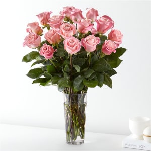 Long Stem Pink Rose Bouquet Flower Bouquet