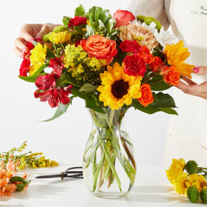 Fall Delight – A Florist Original Flower Bouquet