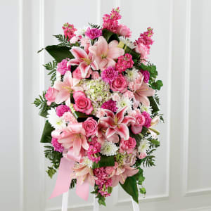 Comforting Standing Spray Flower Bouquet
