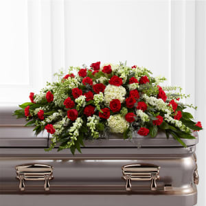 Sincerity Casket Spray Flower Bouquet