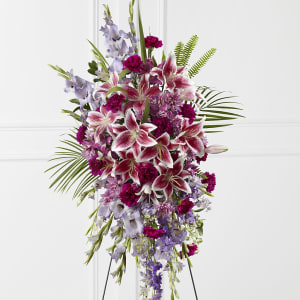 Tender Touch Standing Spray Flower Bouquet