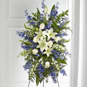 Faithful Friend Standing Spray Flower Bouquet