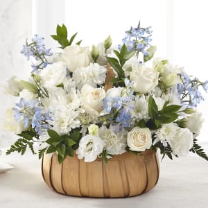 Sincerely Heartfelt Basket Flower Bouquet