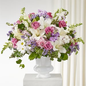 Remarkable Life Urn Arrangement Flower Bouquet