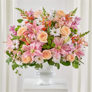 Heartfelt Gesture Urn Arrangement Flower Bouquet