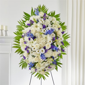 At Rest Standing Spray Flower Bouquet