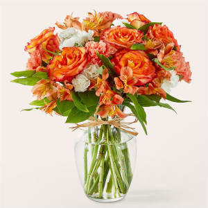 Apricot Glow Bouquet Flower Bouquet