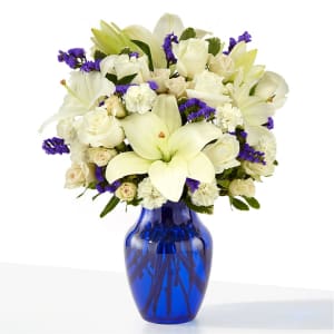 Sapphire Rush Bouquet Flower Bouquet