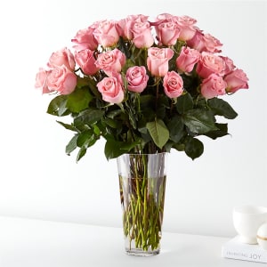 Long Stem Pink Rose Bouquet Flower Bouquet