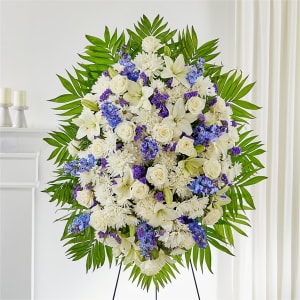 At Rest Standing Spray Flower Bouquet