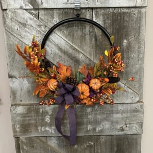 Seasonal Embrace Silk (Artificial) Wreaths Flower Bouquet