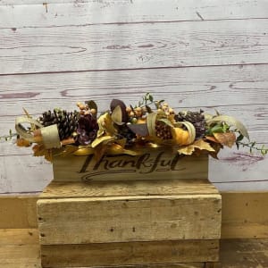 Thankful Silk (Artificial) Floral Arrangement With LED Lights Flower Bouquet