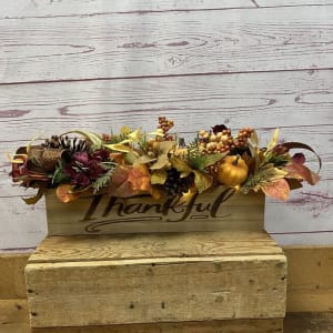 Thankful Silk (Artificial) Floral Arrangement With LED Lights Flower Bouquet