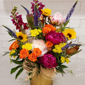 Happy Wildflower Birthday June Baby Flower Bouquet