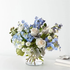 Blue View Flower Arrangement Blue View Flower Bouquet