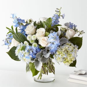 Blue View Flower Arrangement Blue View Flower Bouquet