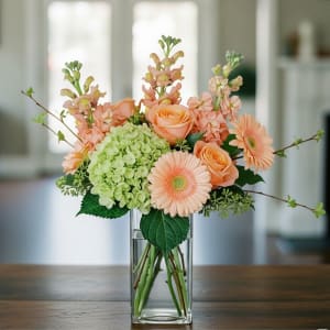 Blooms in Peach - Specialty Flowers Flower Arrangement Blooms in Peach - Specialty Flowers Flower Bouquet