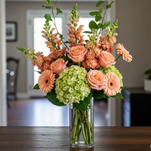 Blooms in Peach - Specialty Flowers Flower Arrangement Blooms in Peach - Specialty Flowers Flower Bouquet
