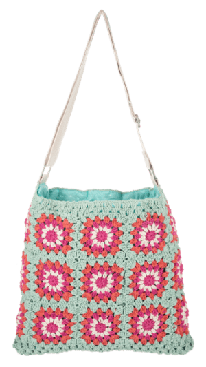 Crochet Tote Bag Flower Arrangement Crochet Tote Bag Flower Bouquet