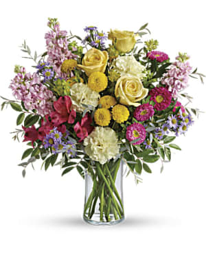 Goodness And Light Flower Bouquet