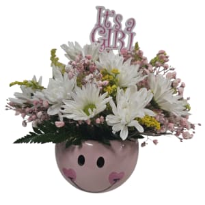 Baby Bliss Girl Flower Arrangement Baby Bliss Girl Flower Bouquet
