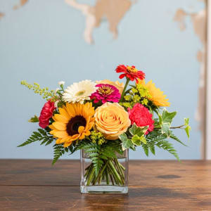 Seasonal Garden Cube - Specialty Flowers Flower Arrangement Seasonal Garden Cube - Specialty Flowers Flower Bouquet