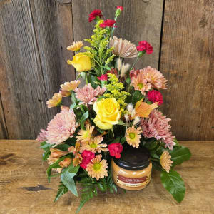 Fall Candle Designs Flower Bouquet