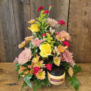 Fall Candle Designs Flower Bouquet