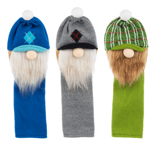 Gnome Golf Club Covers Flower Bouquet