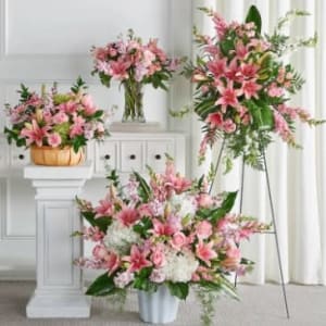 Heavenly Blush Collection Flower Bouquet